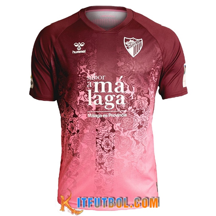 Nueva Camisetas De Futbol Malaga Segunda 2022/2023