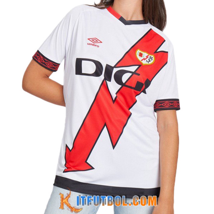 Nueva Camisetas De Futbol Rayo Vallecano Primera 2022/2023