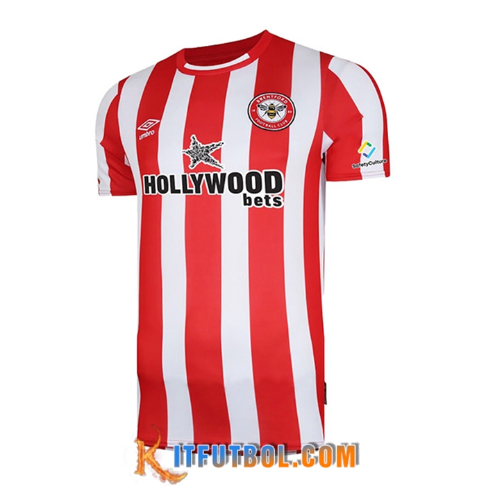 Nueva Camisetas De Futbol Brentford Primera 2022/2023