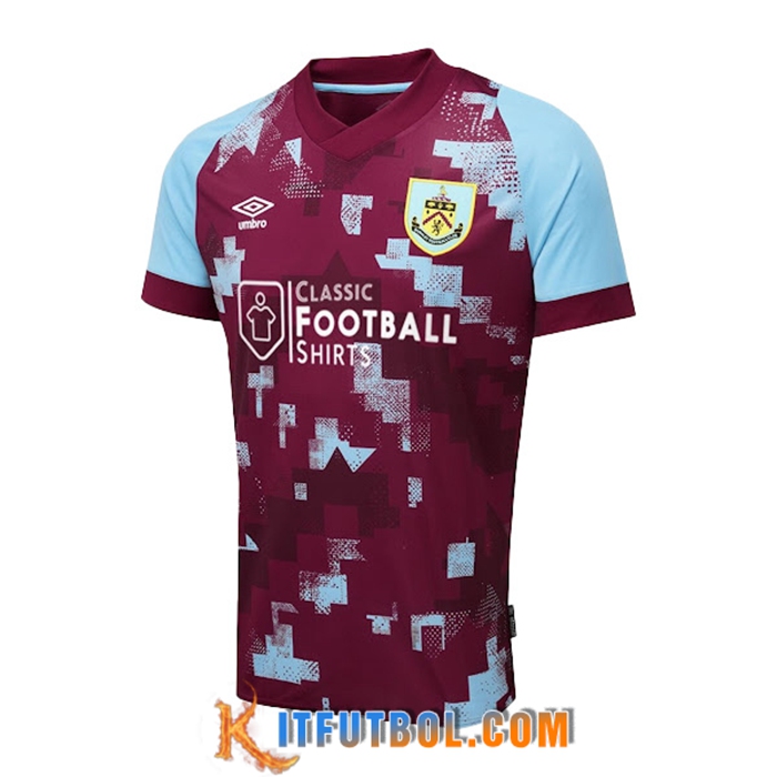Nueva Camisetas De Futbol Burnley Primera 2022/2023