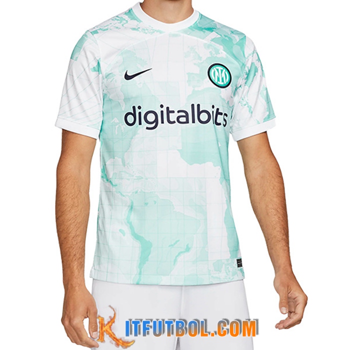 Nueva Camisetas De Futbol Inter Milan Segunda 2022/2023