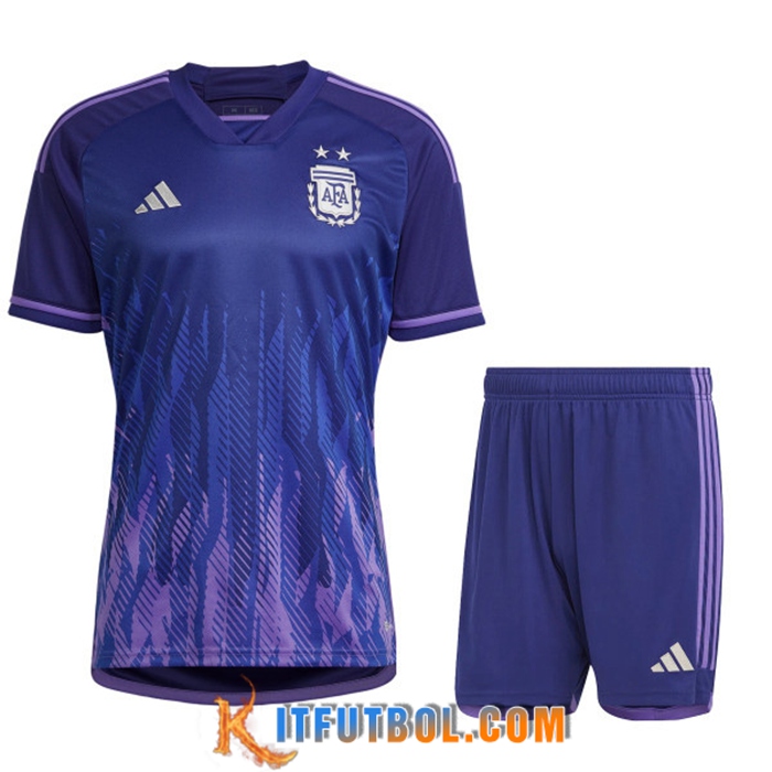 Camisetas De Futbol Foot Argentina Segunda + Cortos 2022/2023