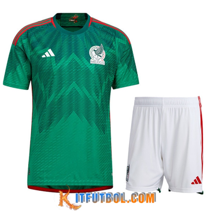 Camisetas De Futbol Foot México Primera + Cortos 2022/2023