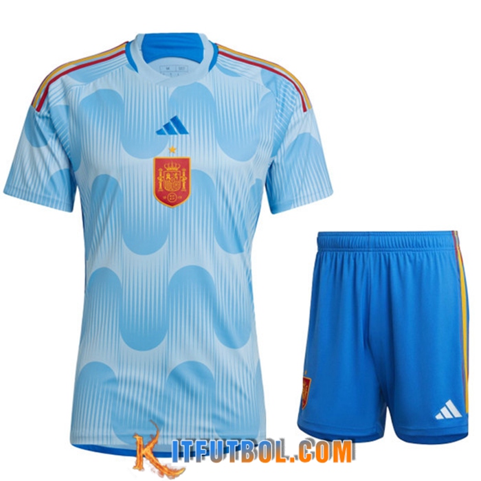 Camisetas De Futbol Foot España Segunda + Cortos 2022/2023