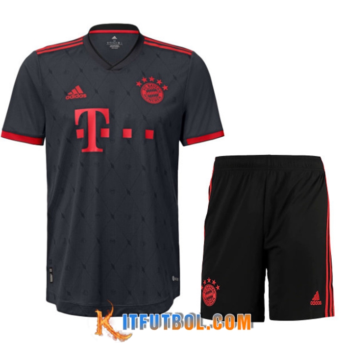 Nueva Camisetas De Futbol Bayern Munich Ninos Tercera 2022/2023