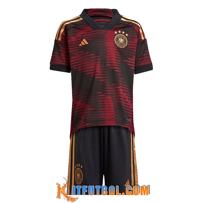 Nueva Camisetas De Futbol Alemania Ninos Segunda 2022/2023