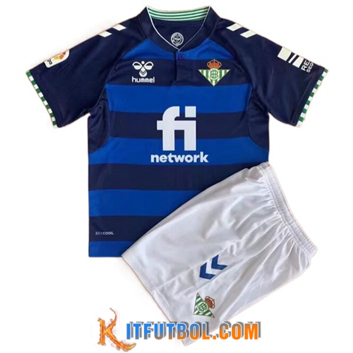 Nueva Camisetas De Futbol Real Betis Ninos Segunda 2022/2023