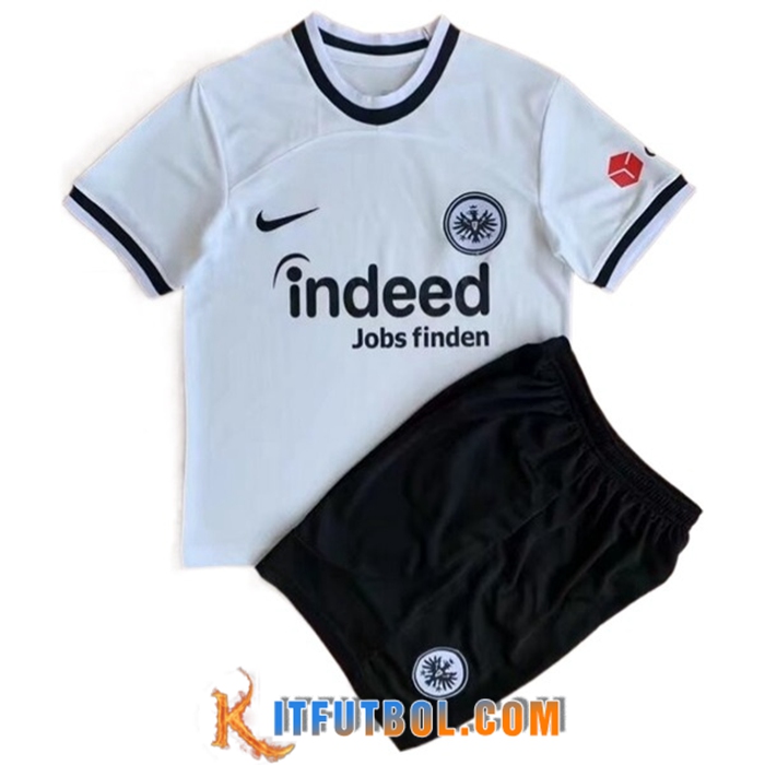 Nueva Camisetas De Futbol Eintracht Frankfurt Ninos Primera 2022/2023