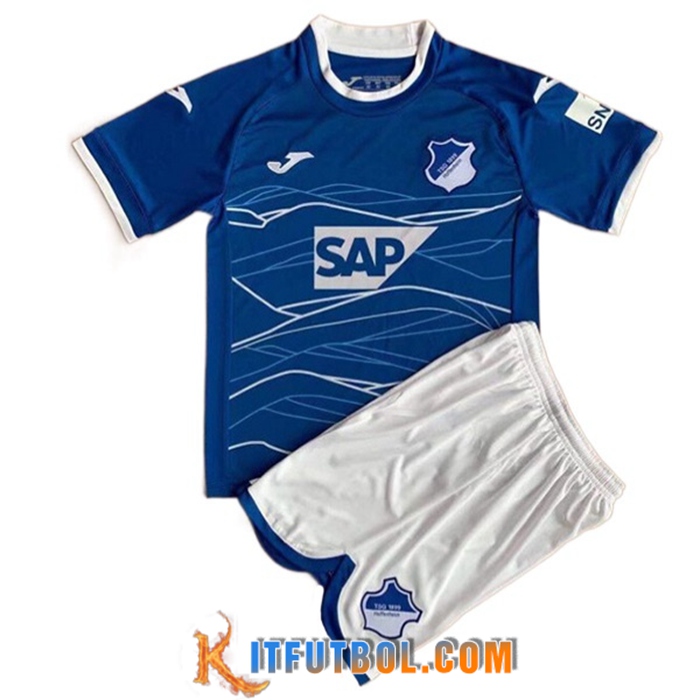 Nueva Camisetas De Futbol Hoffenheim Ninos Primera 2022/2023