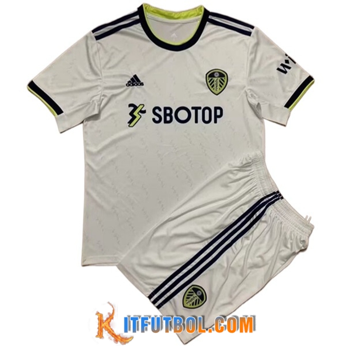 Nueva Camisetas De Futbol Leeds United Ninos Primera 2022/2023
