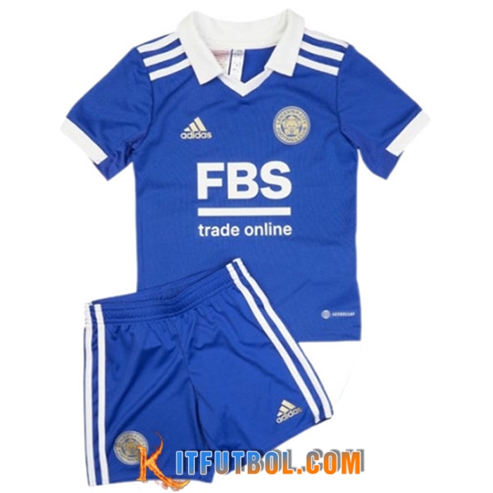 Nueva Camisetas De Futbol Leicester City Ninos Primera 2022/2023