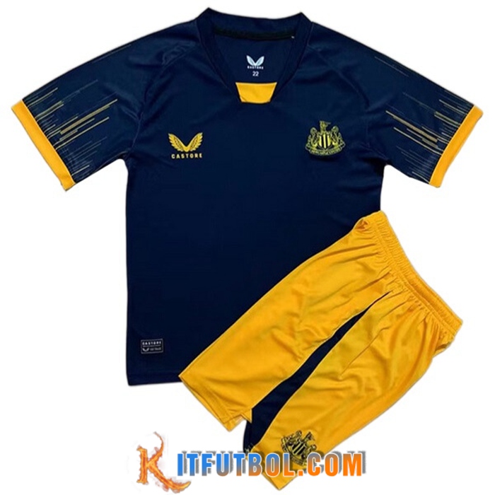 Nueva Camisetas De Futbol Newcastle United Ninos Segunda 2022/2023