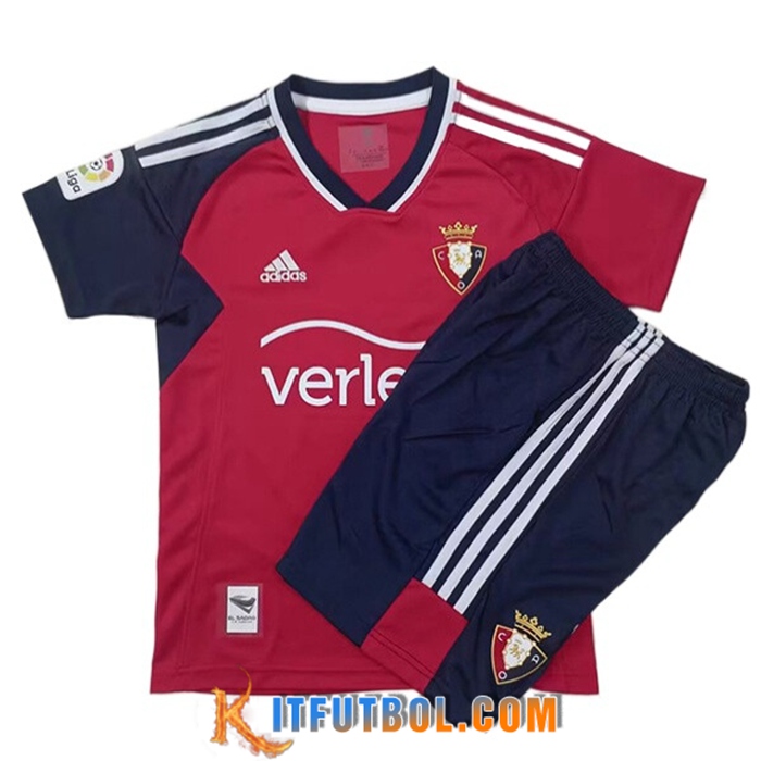 Nueva Camisetas De Futbol Atletico Osasuna Ninos Primera 2022/2023