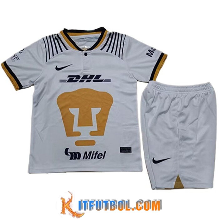Nueva Camisetas De Futbol Pumas UNAM Ninos Primera 2022/2023