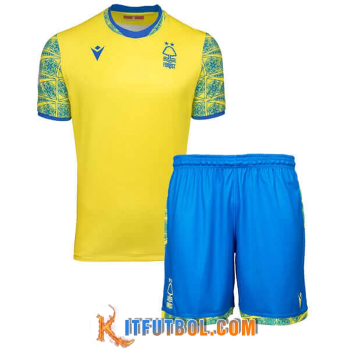 Nueva Camisetas De Futbol Nottingham Forest Ninos Segunda 2022/2023