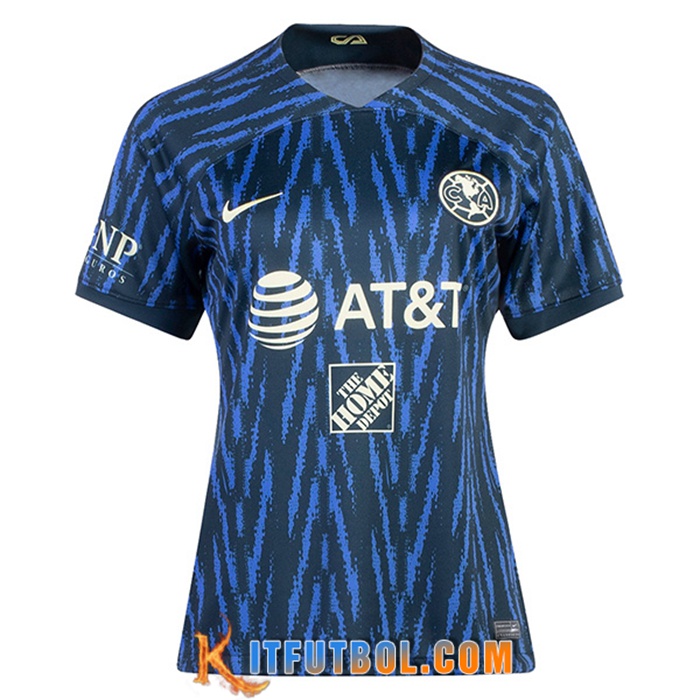 Camisetas De Futbol Club America Mujer Segunda 2022/2023