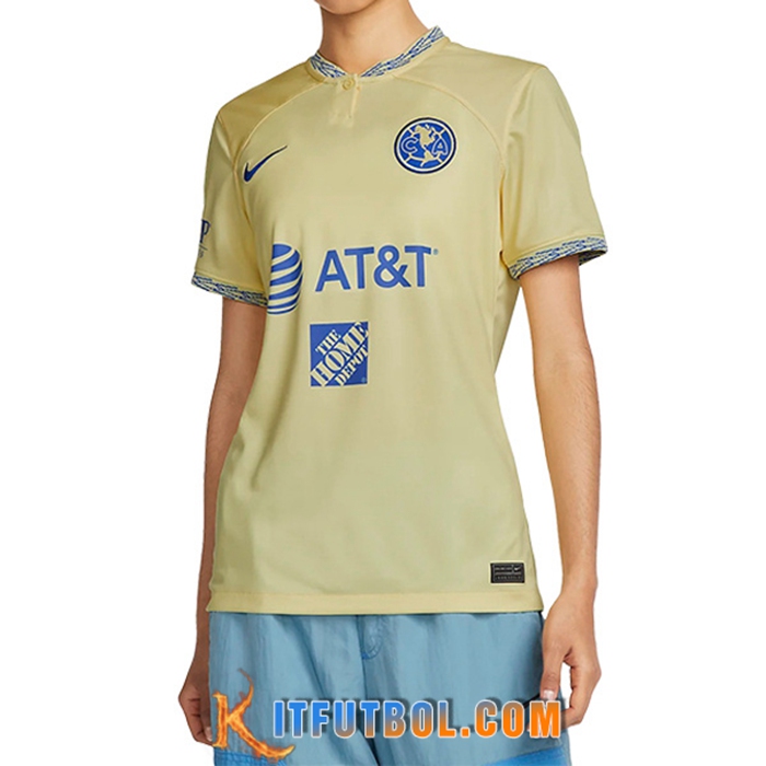 Camisetas De Futbol Club America Mujer Primera 2022/2023
