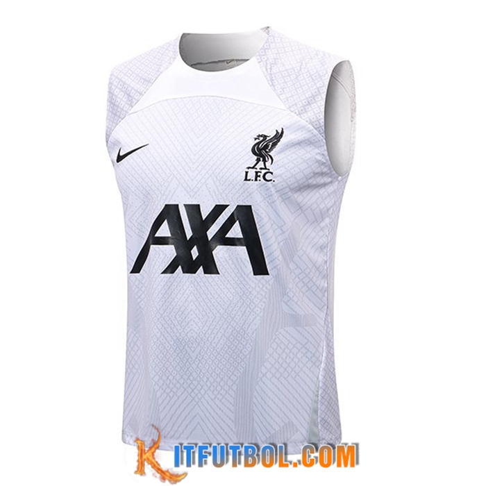 Training Debardeur FC Liverpool Blanco 2022/2023