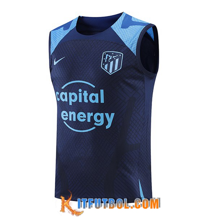 Training Debardeur Atletico Madrid Azul Marino 2022/2023