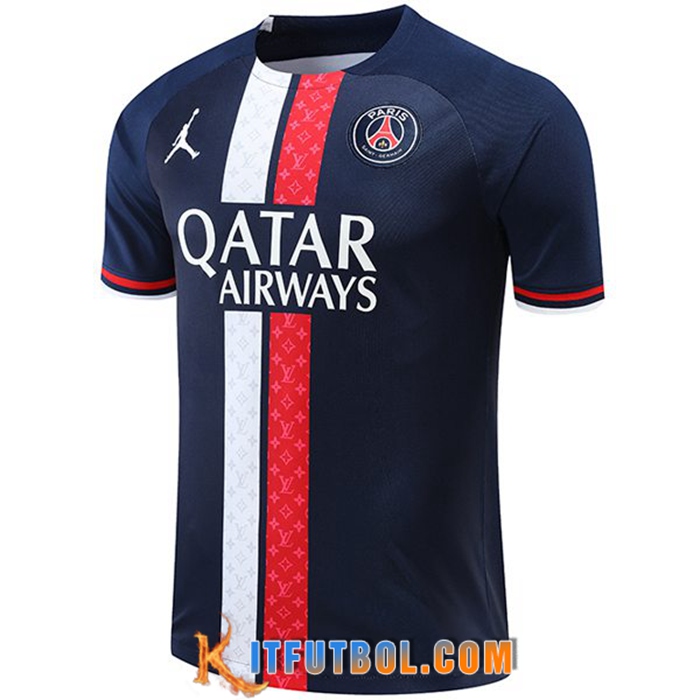 Training T-Shirts Jordan PSG Azul Marino 2022/2023