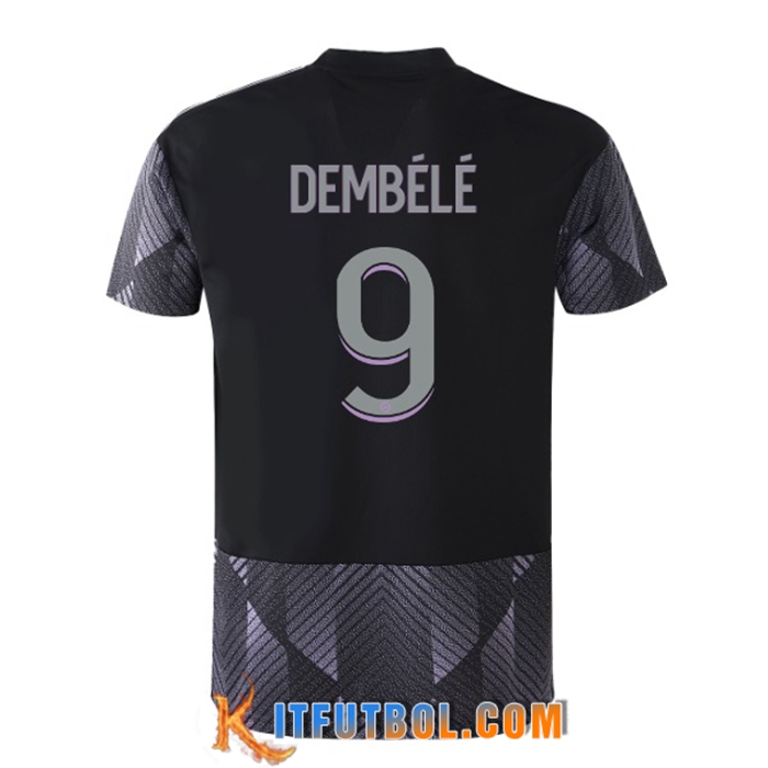 Camisetas De Futbol Lyon (DEMBÉLÉ #9) 2022/2023 Tercera