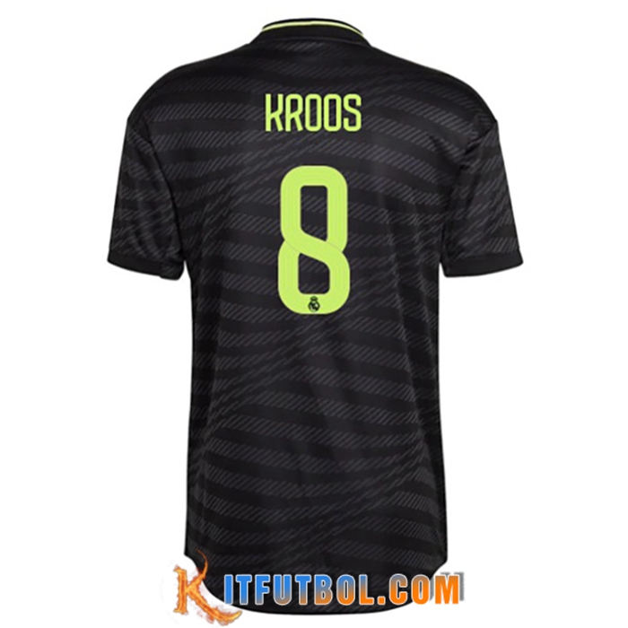 Camisetas De Futbol Real Madrid (KROOS #8) 2022/2023 Tercera