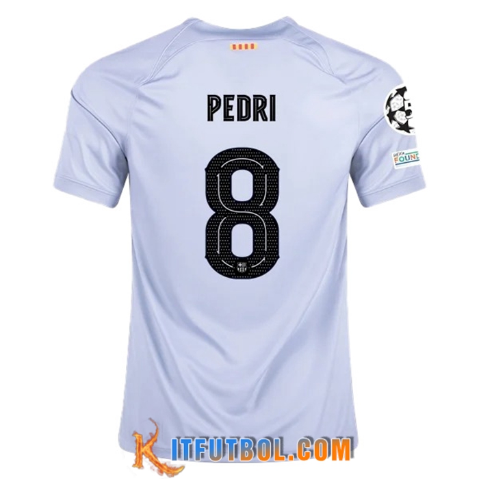 Camisetas De Futbol Barcelona (PEDRI #8) 2022/2023 Tercera