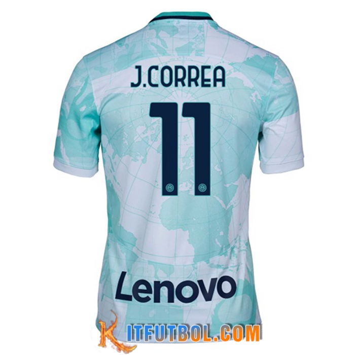 Camisetas De Futbol Inter Milan (J.CORREA #11) 2022/2023 Segunda