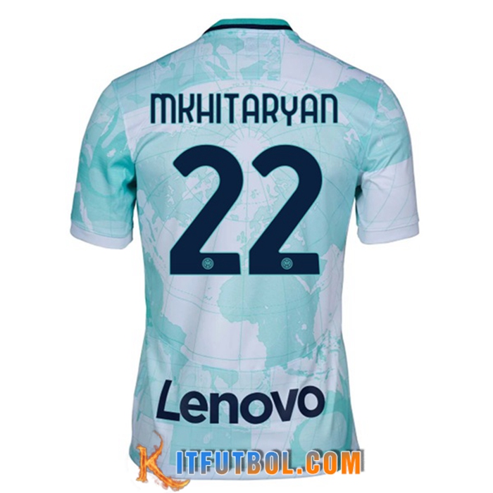 Camisetas De Futbol Inter Milan (MKHITARYAN #22) 2022/2023 Segunda