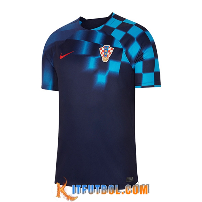 Nueva Camiseta Nacional Croacia Segunda 2022/2023