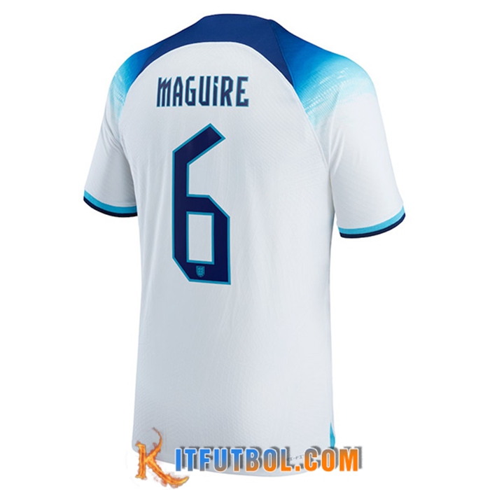 Camiseta Nacional Inglaterra (MAGUIRE #6) 2022/2023 Primera