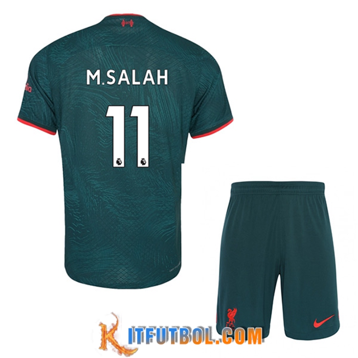Camisetas De Futbol Liverpool (M.SALAH #11) Ninos Tercera 2022/2023