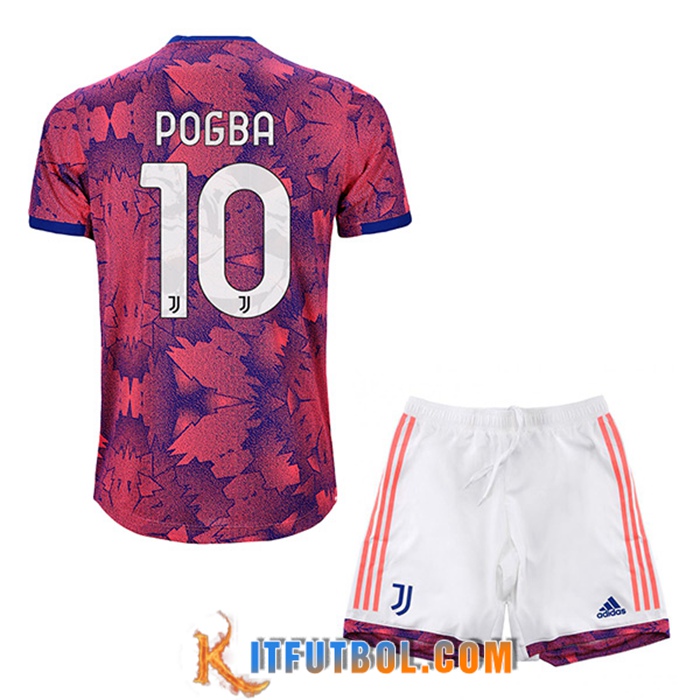 Camisetas De Futbol Juventus (POGBA #10) Ninos Tercera 2022/2023