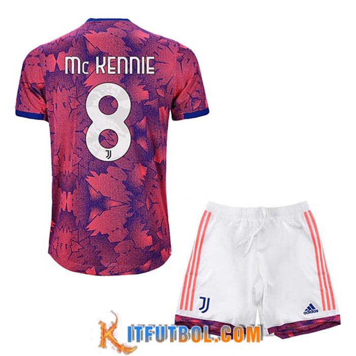 Camisetas De Futbol Juventus (Mc KENNIE #8) Ninos Tercera 2022/2023