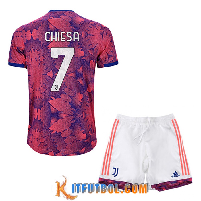 Camisetas De Futbol Juventus (CHIESA #7) Ninos Tercera 2022/2023
