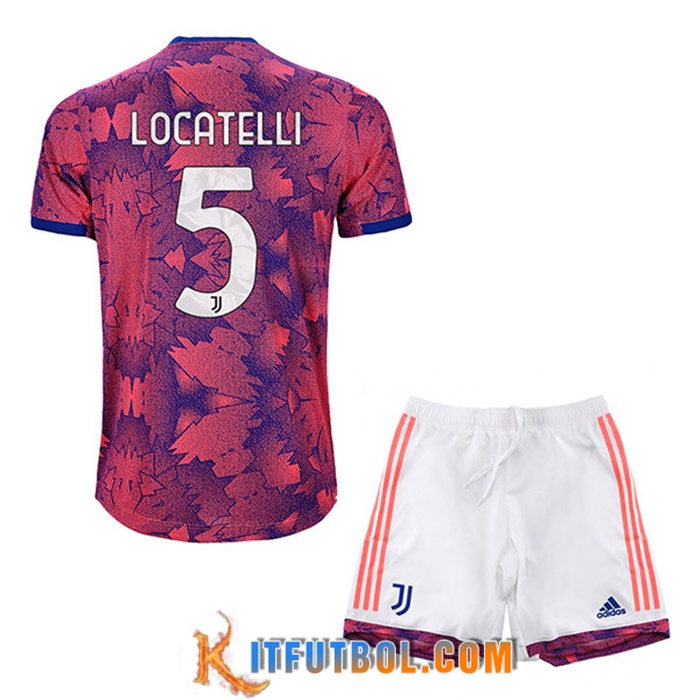Camisetas De Futbol Juventus (LOCATELLI #5) Ninos Tercera 2022/2023