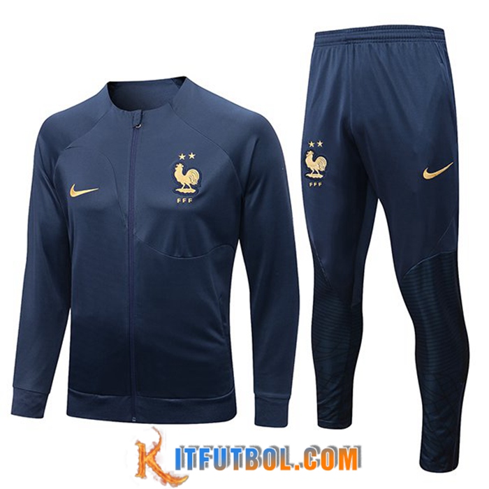 Chandal Equipos De Futbol - Chaqueta Francia Azul 2022/2023