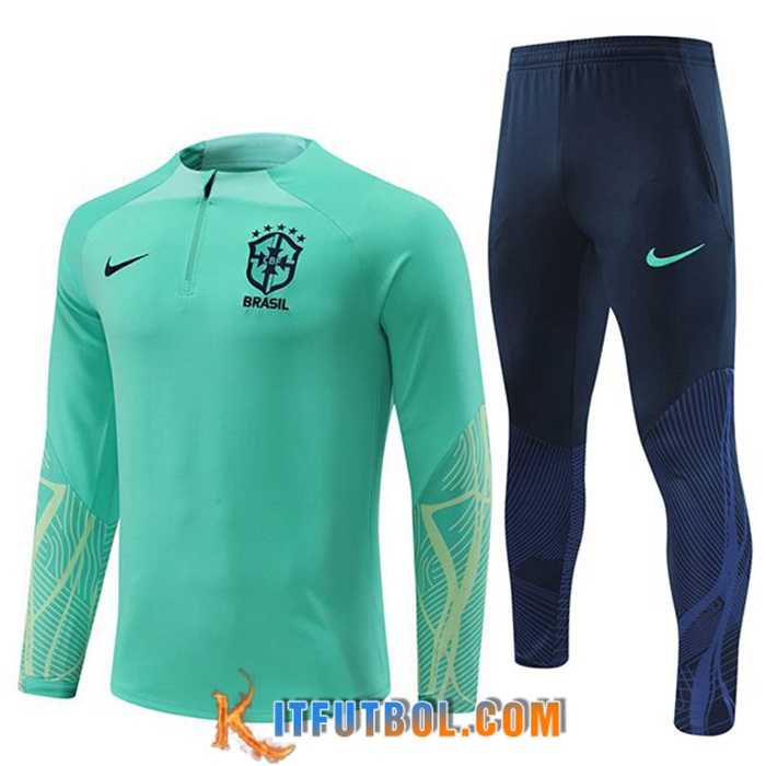 Chandal Equipos De Futbol Brasil Verde 2022/2023