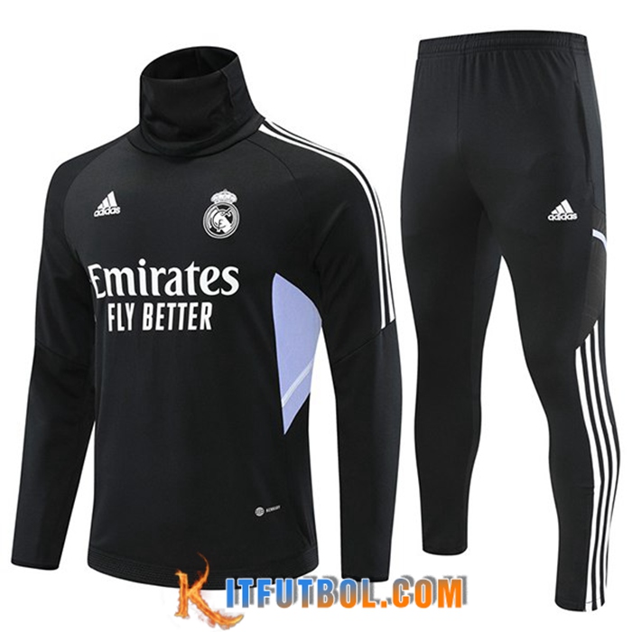 Chandal Equipos De Futbol Real Madrid Negro 2022/2023
