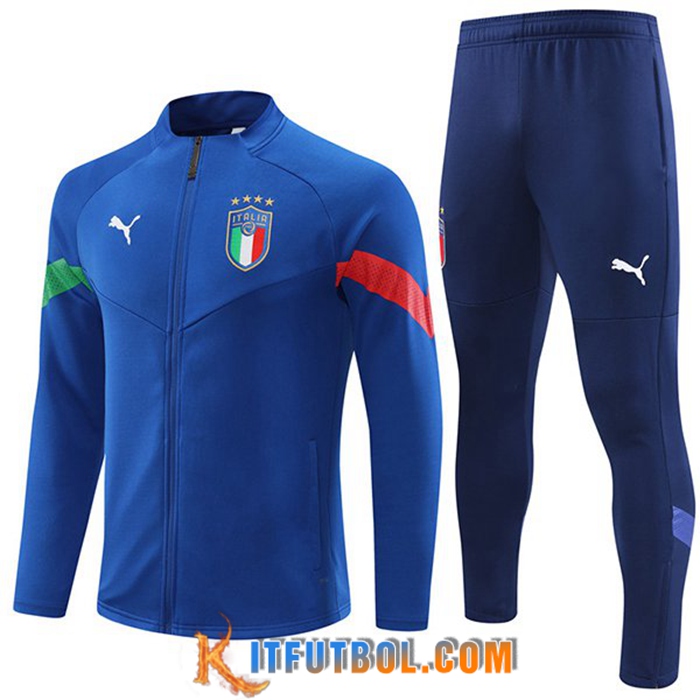 Chandal Equipos De Futbol - Chaqueta Italia Azul 2022/2023