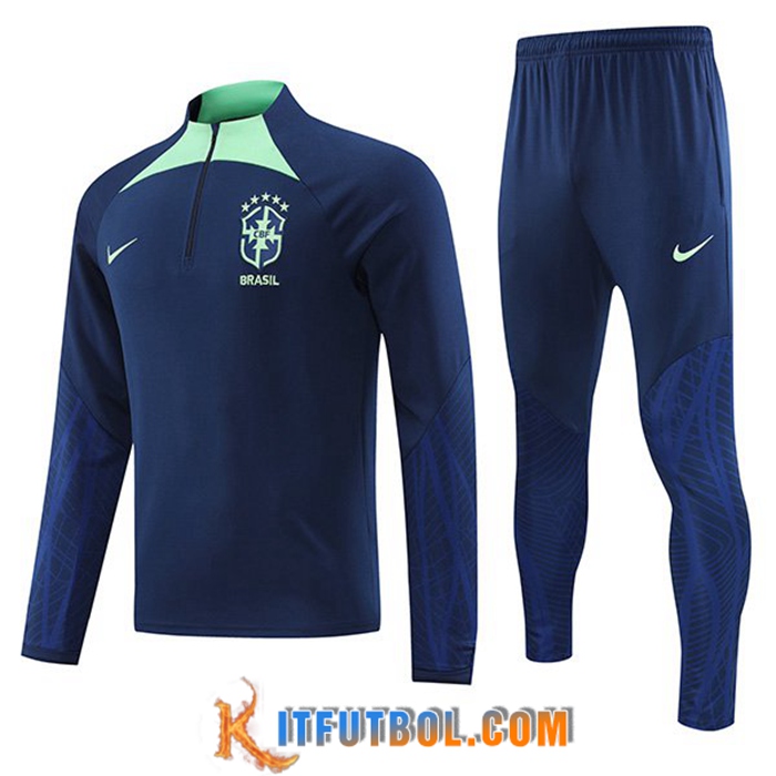 Chandal Equipos De Futbol Brasil Azul Marinos 2022/2023