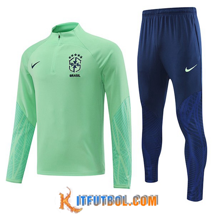 Chandal Equipos De Futbol Brasil Verde 2022/2023