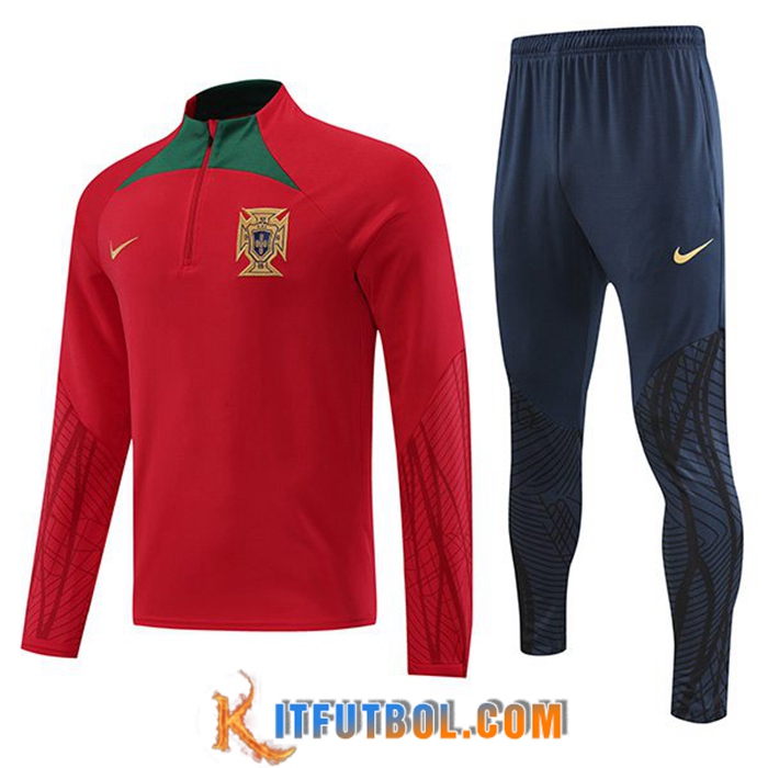 Chandal Equipos De Futbol Portugal Rojo 2022/2023