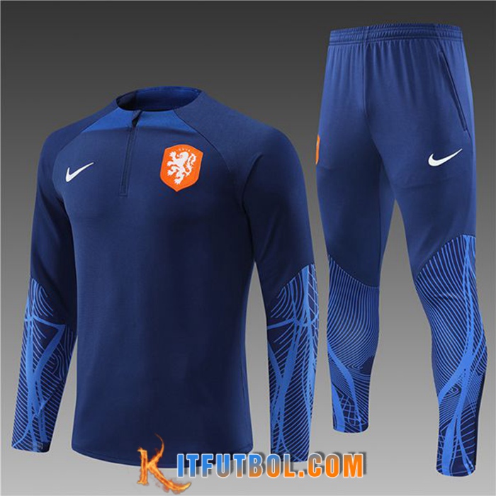 Chandal Equipos De Futbol Países Bajos Ninos Azul 2022/2023