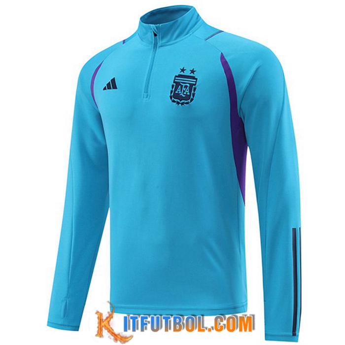 Sudadera De Entrenamiento Argentina Azul 2022/2023