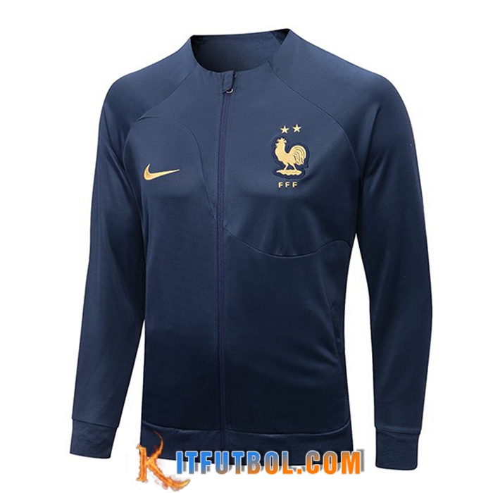 Chaquetas Futbol Francia Azul Marino 2022/2023