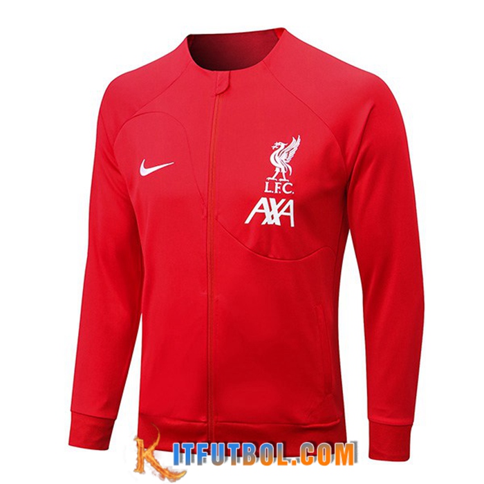Chaquetas Futbol FC Liverpool Rojo 2022/2023