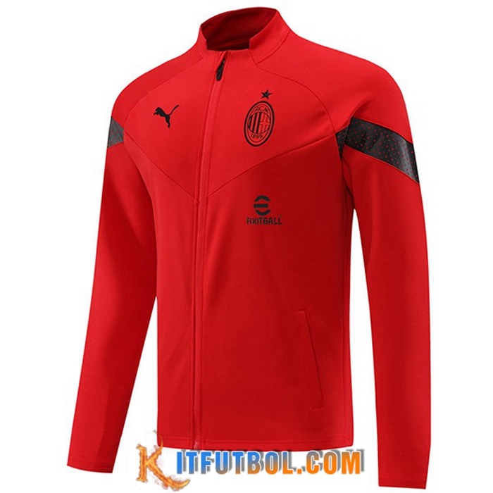 Chaquetas Futbol AC Milan Rojo 2022/2023