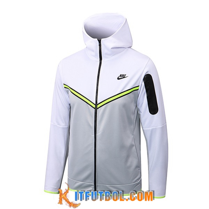 Chaquetas Futbol NIKE Gris/Blanco 2022/2023