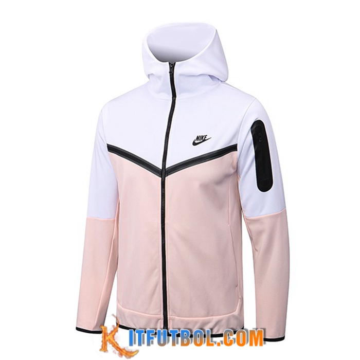 Chaquetas Futbol NIKE Rosa/Blanco 2022/2023